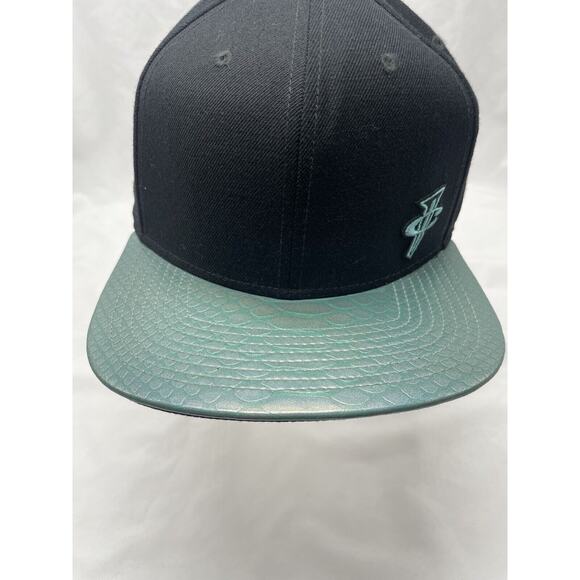 Nike Air Foamposite Gone Fishing Black Penny Snapback Hat Cap 715975-010 New - Picture 6 of 10